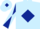 Light Blue, Dark Blue diamond, Dark Blue and Light Blue diabolo on sleeves, Light Blue cap, Dark Blue diamond