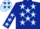 Dark Blue, Light Blue stars