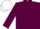 MAROON, white cap