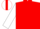 Red, White 'K' in White Horseshoe, Red Diamond Stripe on White sleeves