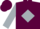 Maroon, Maroon 'P' on Silver Diamond, Silver Bars on Sleeves