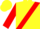 Yellow, Red Sash, Red Bars on Sleeves