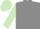 Grey, Light Green sleeves and cap