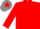 RED, grey cap, red star
