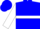 Blue, White Hoop, Blue Hoops on White Sleeves