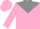 Pink, grey Yoke
