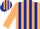 Beige and Dark Blue stripes, Beige sleeves