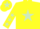 YELLOW, light green star, light green stars on sleeves, light green star on cap