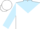 White, Light Blue Yoke, Light Blue Sleeves