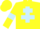 YELLOW, LIGHT BLUE Cross of Lorraine and armlets