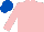 Pink, Royal Blue cap