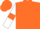 Orange, White sleeves, Orange armlets