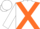 White, Orange cross belts