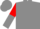 Grey, Red and Grey Halved Sleeves