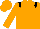 ORANGE, BLACK epaulets