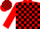 Red and Black Blocks, Red Sleeves