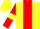 Yellow, Red stripe, Red sleeves, Yellow armlets