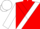 Red, white sash and 'B', white chevron on sleeves, red and white cap