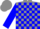 Grey, Black 'ST' on Blue Block, Blue Blocks on Sleeves, Grey Cap