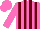 Rose, wine stripes, rose sleeves, rose cap
