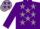 Purple, Grey stars, Purple sleeves