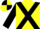 Yellow, Black cross belts and sleeves, Quartered cap
