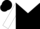 Black, White Yoke and 'SK', Black Bars on White Sleeves, Black Cap