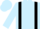 Light Blue, Black braces