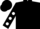 BLACK, WHITE spots on sleeves