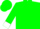 Green, Red Circled Eagle, White Cuffs on Green Sleeves