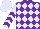Purple and Lavender Diamonds, Lavender Sleeves, Purple Chevrons, Purple and Lavender Cap
