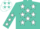 TURQUOISE, White Stars