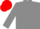 Grey and red checks, red cap