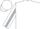 White, Silver 'JH' on Back, Silver Stripe on Sleeves