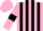 Pink and Black stripes, Pink sleeves, Black armlets, Pink cap
