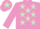 Mauve, Light Green stars, Mauve cap, Light Green star