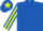 Royal Blue, Yellow striped sleeves, Royal Blue cap, Yellow star
