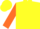 Yellow, Orange Fruit, Orange Sleeves