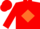 Red, Orange diamond