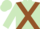 Light Green, Brown cross belts
