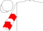 WHITE, 'Italian Flag', Red Chevrons on Sleeves