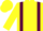 Yellow, Maroon braces