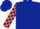Dark Blue, Dark Blue and Orange check sleeves
