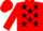 Red, Black Stars, Red Cap