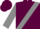 Maroon, Grey Sash, Grey sleeves