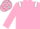 PINK, white epaulettes, white stars on cap