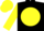 Black, yellow disc, sleeves and cap