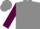 Grey, Maroon Fleur de Lis, Maroon 'LT' on Sleeves