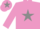 Mauve, Grey star and star on cap