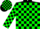 Black, Green Blocks